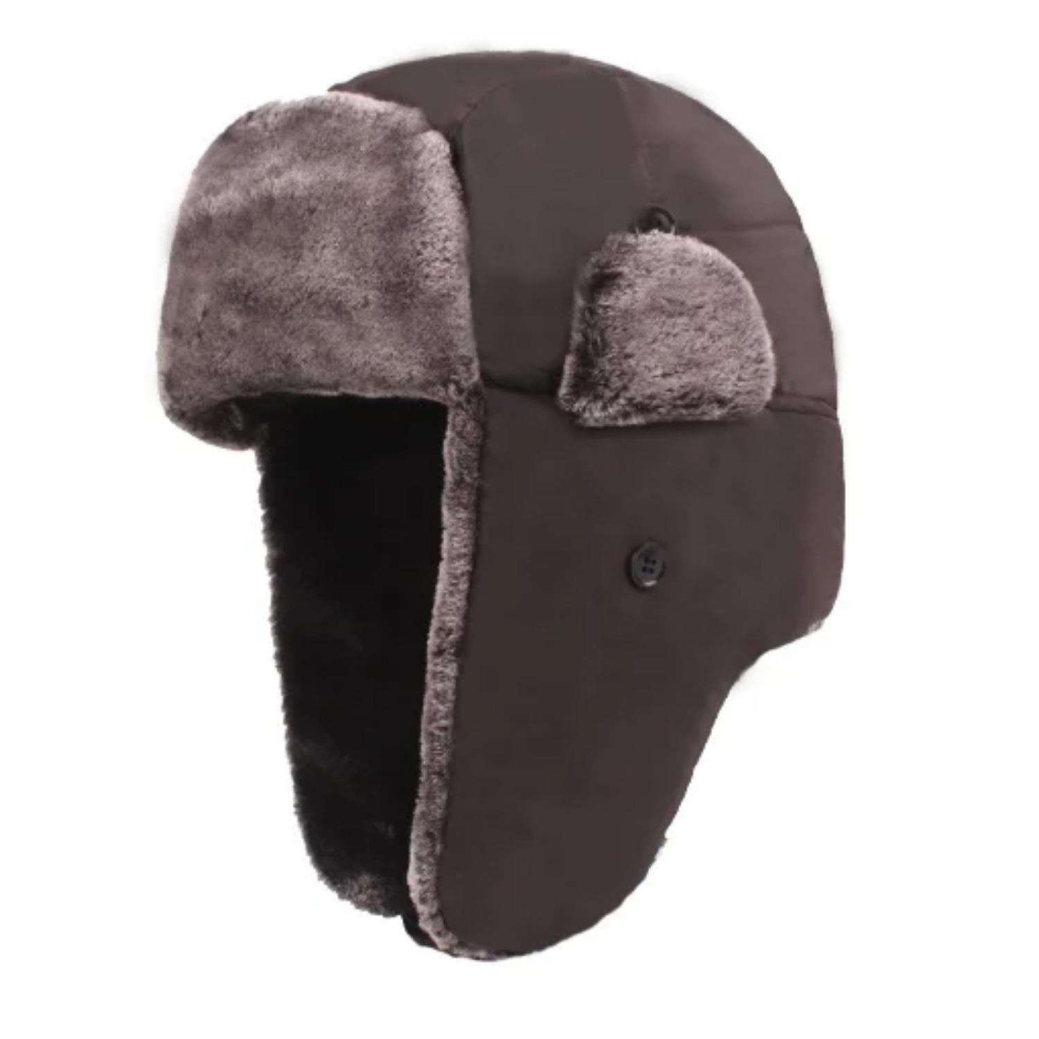 

Унисекс Мужская Женская Русская Шапка-ушанка Бомбер Теплая Солдатская Ушанка Зимняя Лыжная Шапка Твердая Пушистая Искусственная Меховая Шапка Головной Убор Капот 58-62CM