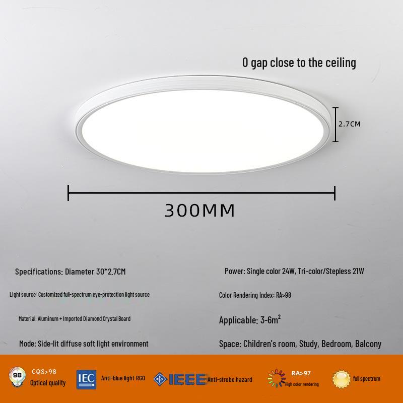 

Diamond Panel Eye-Protecting Ceiling Light - Full Spectrum, Anti-Blue Light & Anti-Glare for Kids Bedrooms Neutral Light