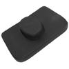 Massage Table Face Cushion Universal PU Leather Square Massage Face Pillow Headrest for Massage Spa Bed Black