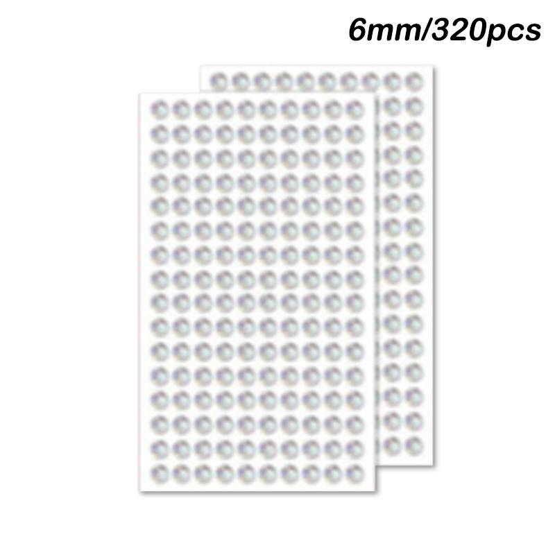 1Sheet  Ab Hair  Stickers Self Adhesive Face  Stick