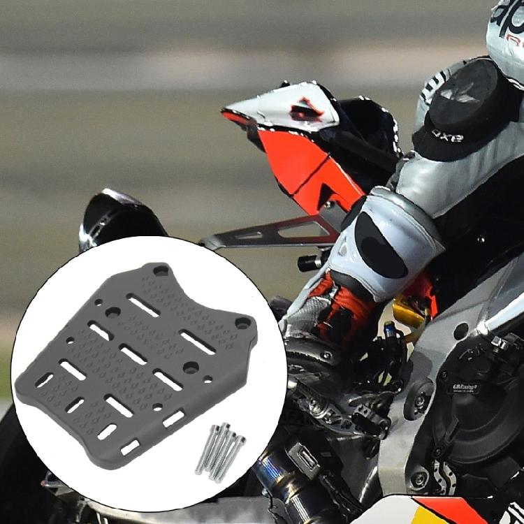 Universal Scooters Rear Rack Aluminum Top Box Base Plate Rear Luggage Support Platform Simple Installation for PCX160