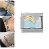 Personalized Alternative Patterns Italian Charm Bracelet Link Stainless Steel Removable Modules for Italian Bracelets