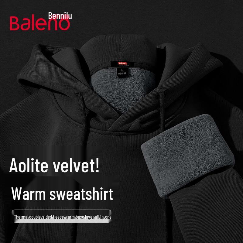 Baleno Men's Hooded Pullover Sweatshirt