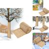 Premium Natural Burlap Tree Protector Roll Versatile Plant Wraps For Tree Protection And Support