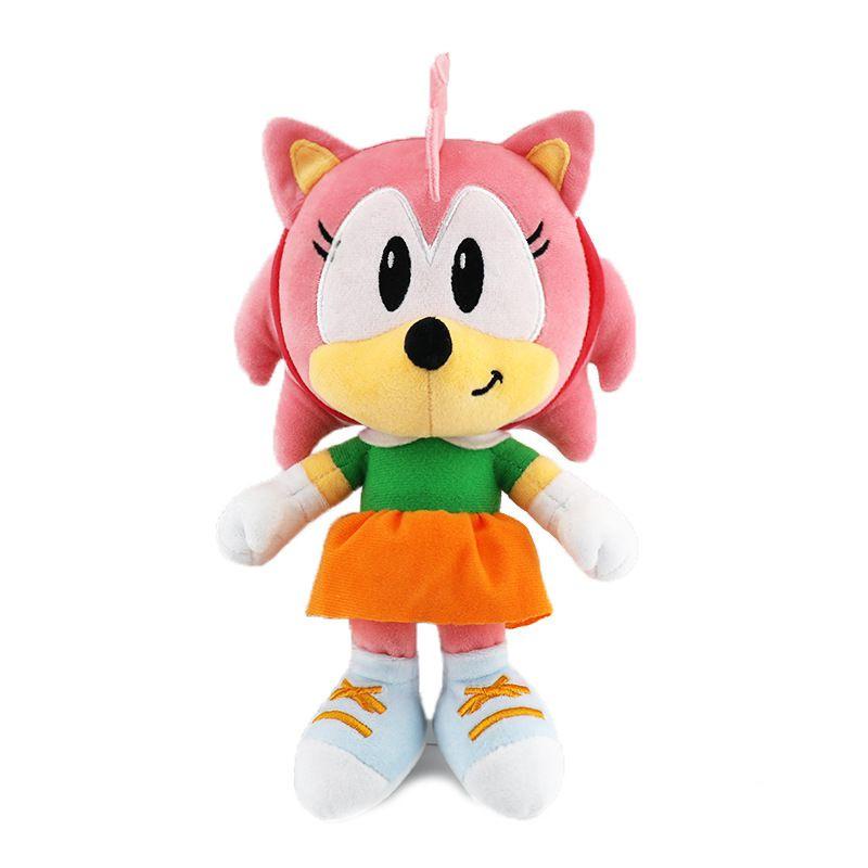 Sonic Plush Toy Soft Stuffed Doll Cute Design Fluffy Style Bedroom Ornaments
