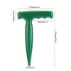 1pc Handheld Garden Hole Puncher Clear Scale Planting Tools Lightweight Digging Hole Tool Sowing Seeds Dispenser For Hole Diggin