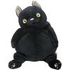 Morisaka Global Mochi Neko Plush Toy Black Large