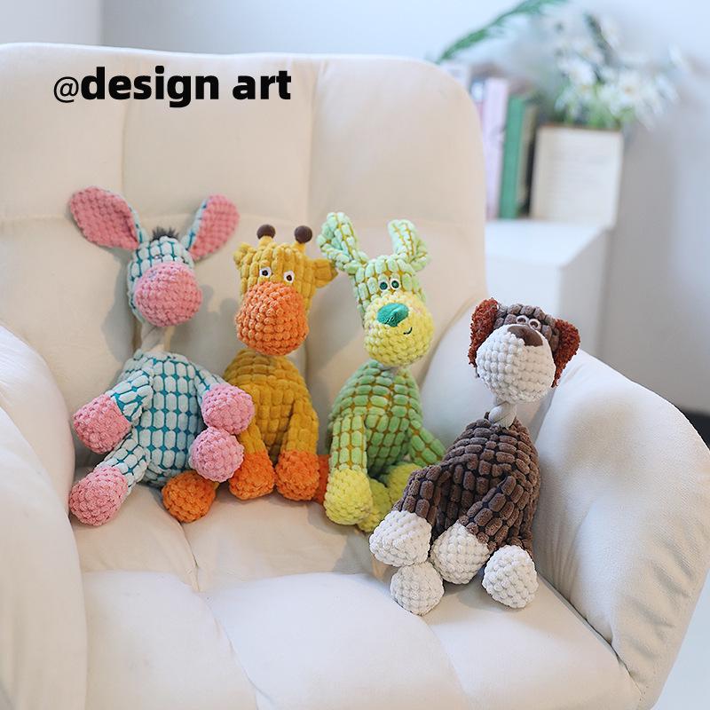 Plyšová hračka pro psy Shiba Inu odolná proti kousání pro střední/velká plemena - Uvolňuje nudu a spotřebovává energii