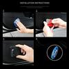 2Pcs LED HD Car Door Wireless Welcome Light Projector Lamps For Ford Focus Fiesta Puma Ranger Kuga MK7 MAX F150 VG1