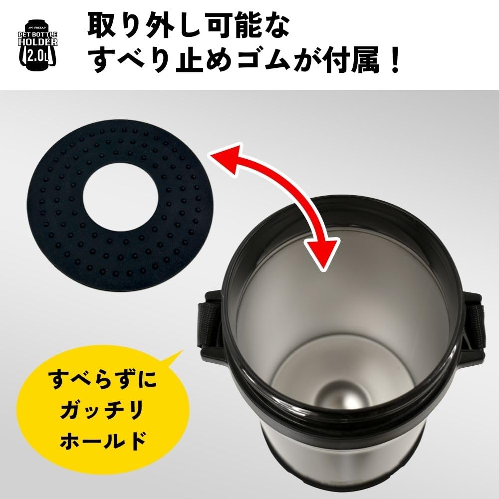 Park Lane 2.0L Water Bottle Holder (K-10974) - Insulated Water Bottle Case, Water Bottle Cover, Water Bottle Cooler, Fits 2L Water Bottles and