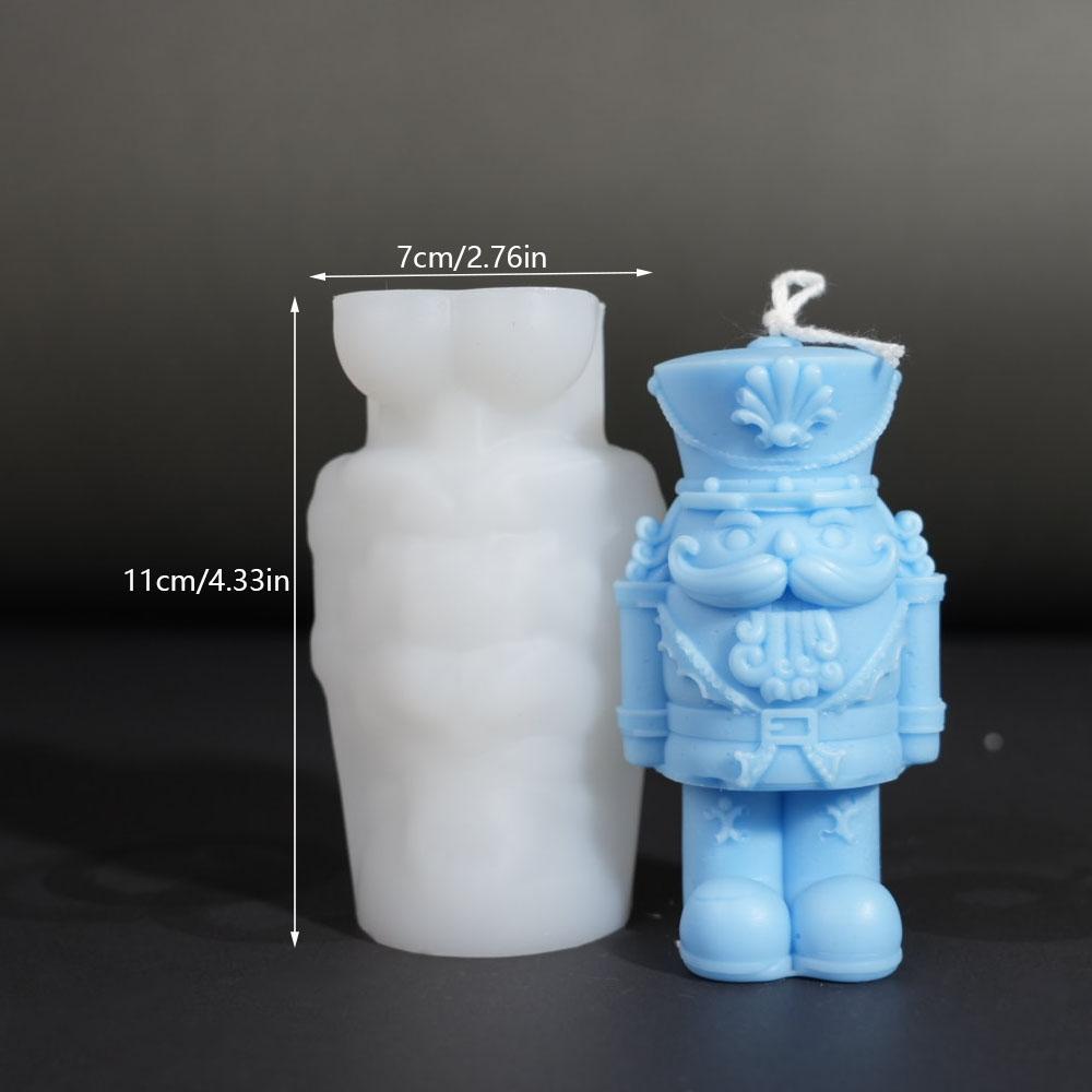 

Толстый солдат силиконовая форма для свечей для изготовления ароматизированного мыла своими руками домашний декор 3D картина гипсовая подставка мужская форма офисные подарки S