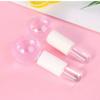 Ice Hockey Beauty Ball Pink Crystal Ice Hockey Ice Therapy Face Massage Glass Ice Ball Beauty Ball