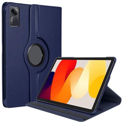 Protective Case - BOOLING - for Xiaomi Redmi Pad SE 11" - 360° Rotating - Shockproof - Navy Blue
