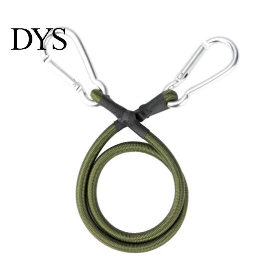 Quick Adjust Bungee Cord 30/60/90/120CM 8MM with Carabiner Hook Heavy Duty Outdoor Camping RV Tent Bike Kayak Luggage Cargo Elastic Tie Downs