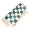 Scacchiera in pelle PVC 1 pezzo 34,5 cm Scacchiera portatile morbida e arrotolabile durevole