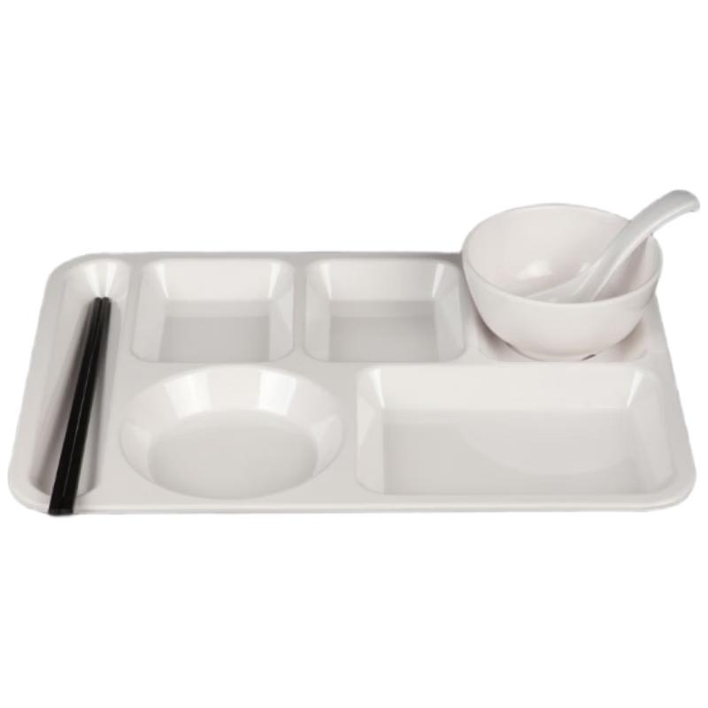 Commercial Divided Melamine Food Tray