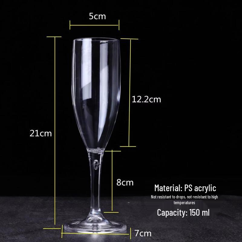 Acrylic Multipurpose Stemmed Glass