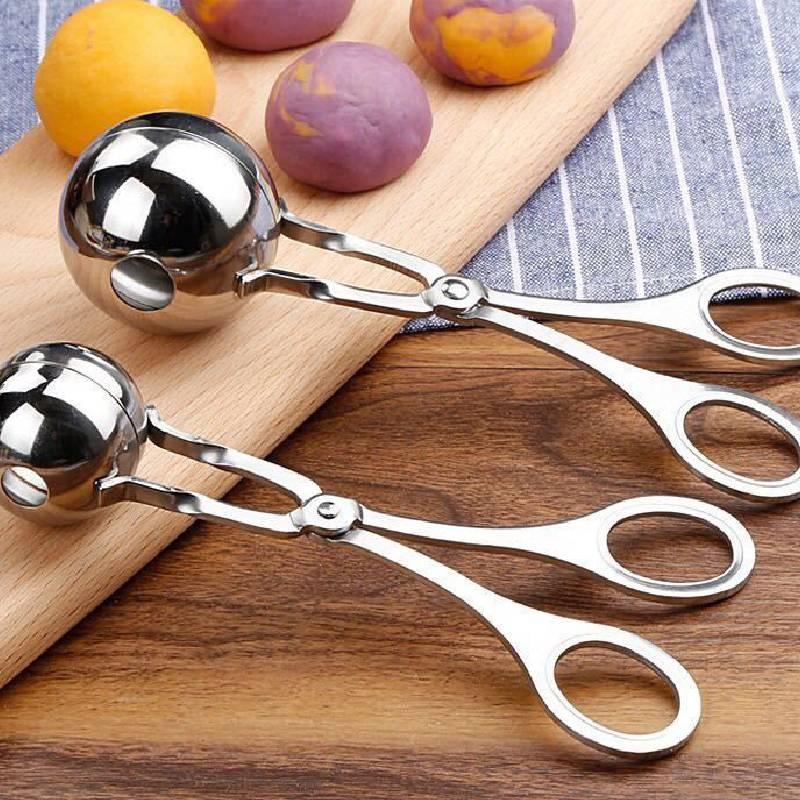 Premium 304 Edelstahl Fleischbällchenformer für müheloses Kochen zu Hause und Meal Prep