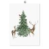 Vintage Christmas Metal Wall Decoration, Holiday Sticker Sign