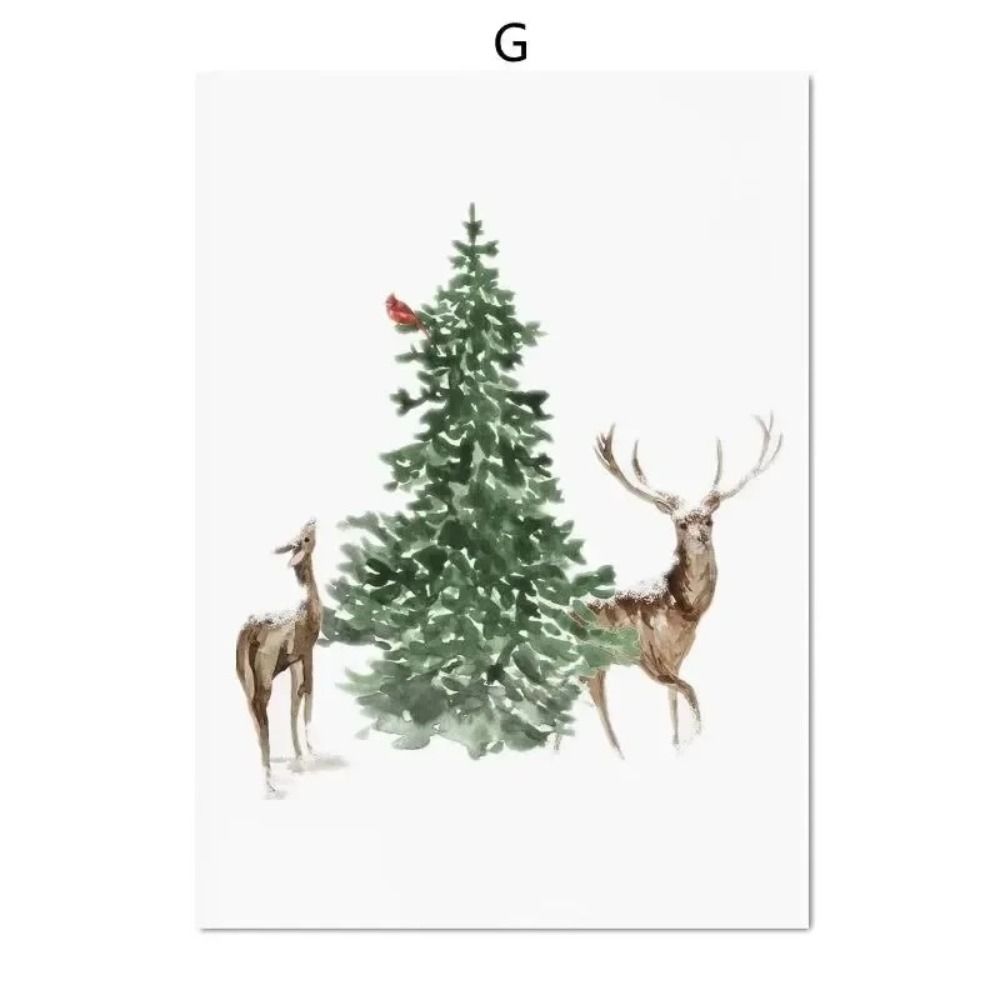 Vintage Christmas Metal Wall Decoration, Holiday Sticker Sign