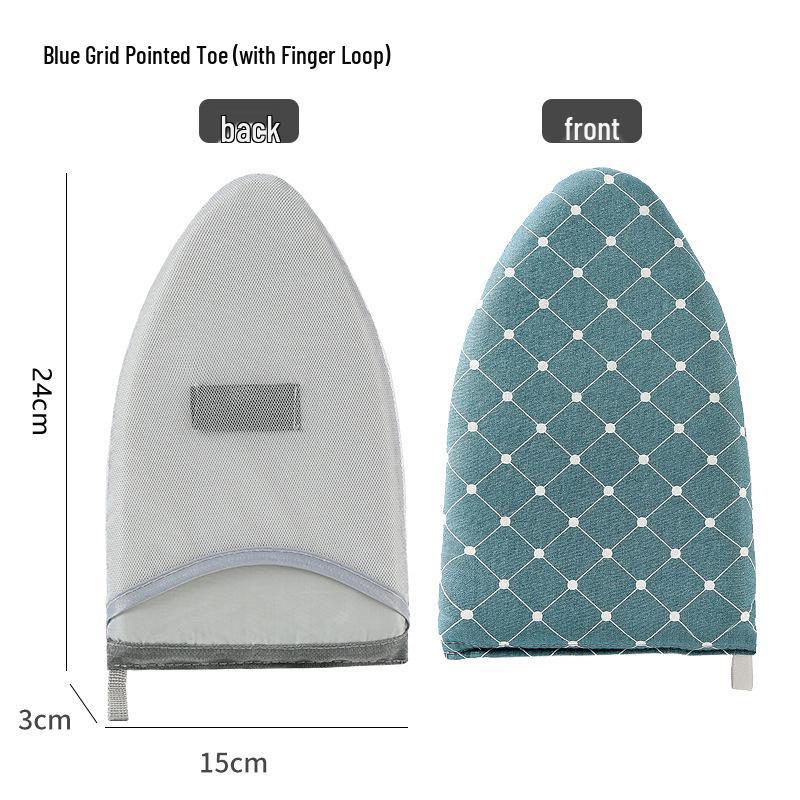 Compact Household Ironing Board with Insulation Pad & Anti-Scald Gloves for Safe Ironing