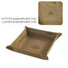 Square Shape Portable Storage Box Portable Folding Folding Storage Tray  Outdoor Camping