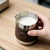 Silicone Sleeve Latte Art Cup Stainless Steel Latte Art Milk Frother Jug Espresso Milk Jug  Barista