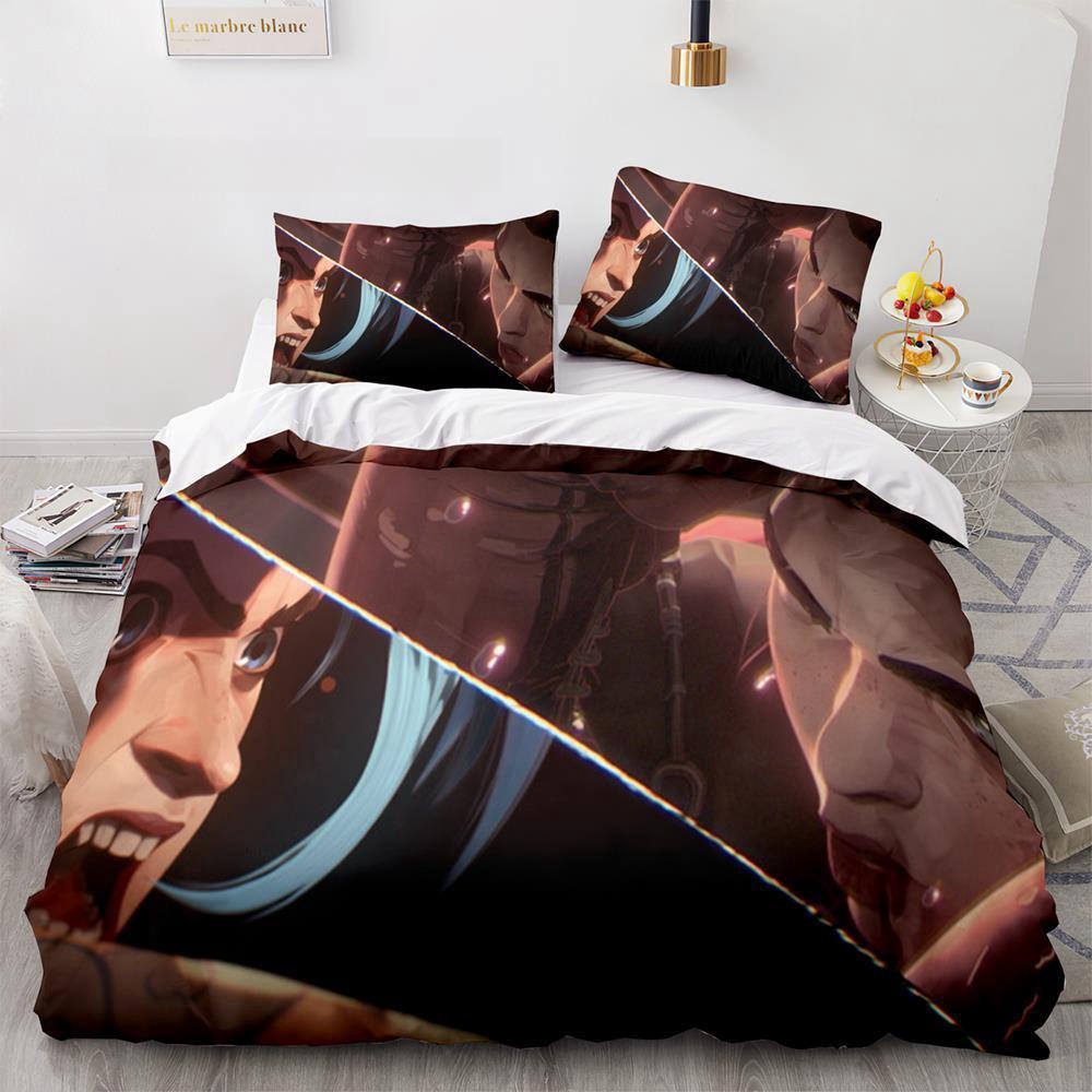 Fashion 3D Print Game League Of Legends Bedding Collection Single Twin Full Queen King Size Bed Collection Adult Kid Bedroom Duvet Cover Collections