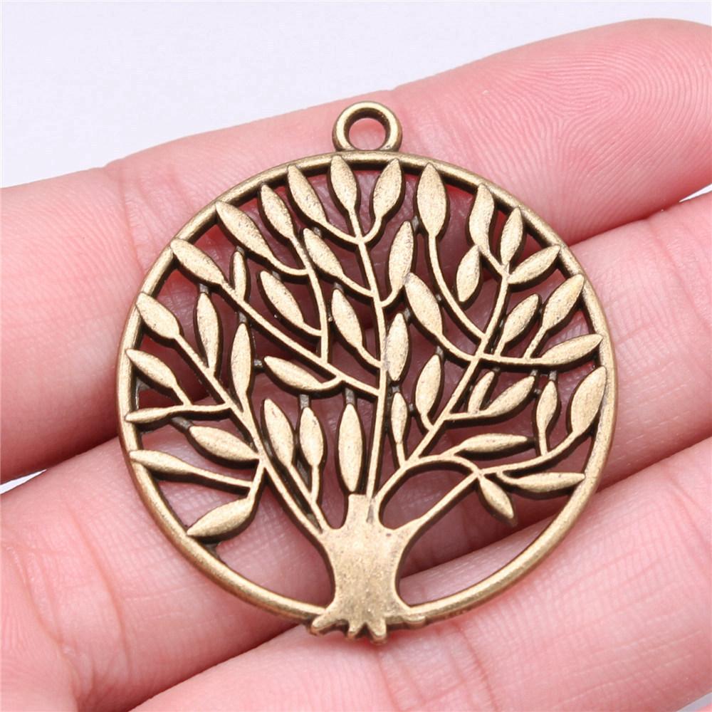 Charms Big Tree Of Life Pendants Wedding Jewelry Findings QC017