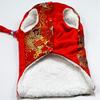 Pet Tang Suit Carp Embroidery Pattern Keep Warmth Chinese Style Fashion Pet Dogs Coat
