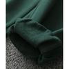 Dark Green High Waist Casual Cotton 2023 New Sweatpants