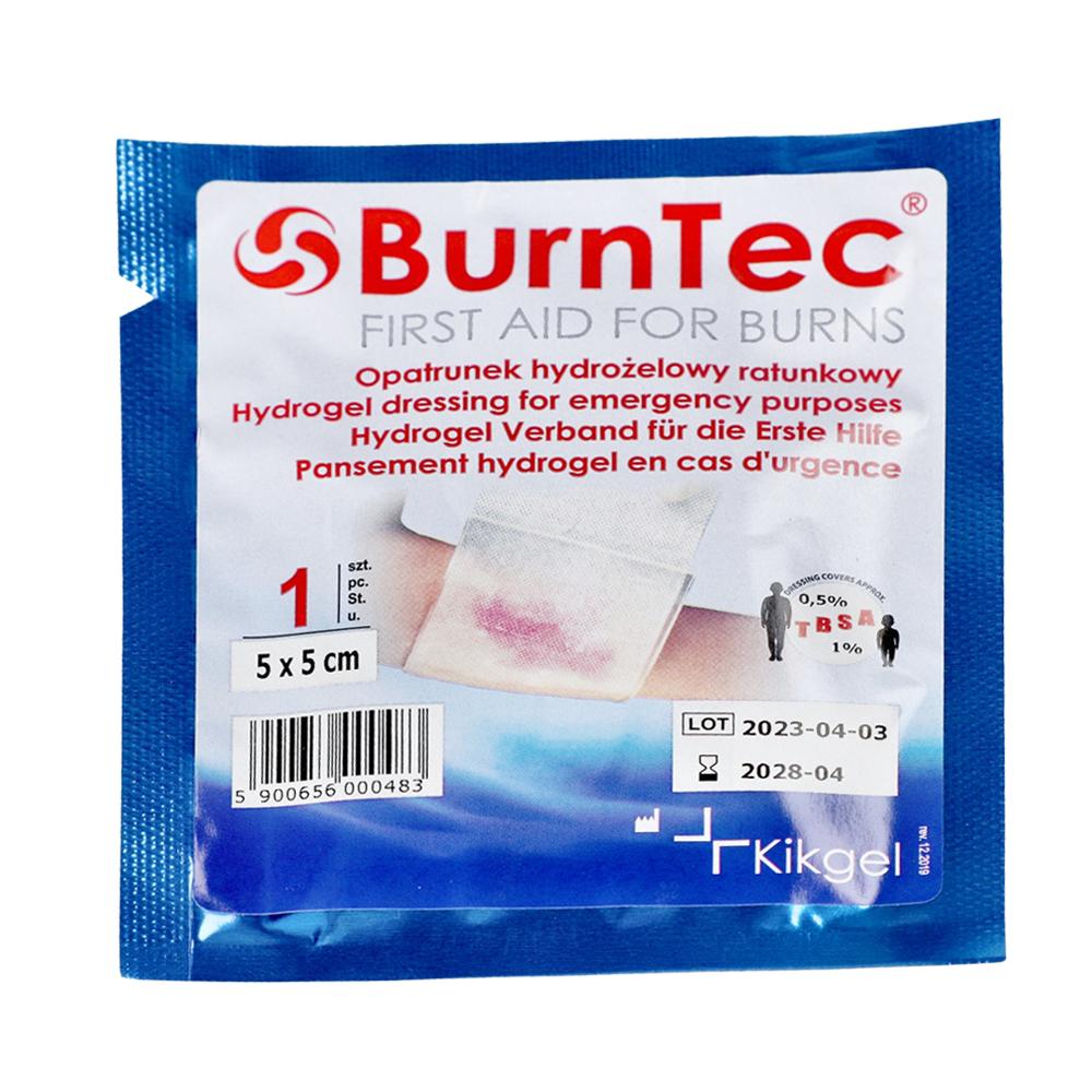 Burntec Emergency Hydrogel Dressing 5cm x 5cm 1pc