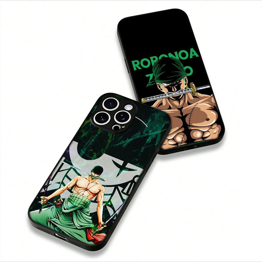 for OPPO A18 A16 A17 A38 A54 A40 A60 A80 A78 A79 A57 A55 A96 A15 A12 a53 Phone Cover Case ONE PIECE Roronoa Zoro Comics
