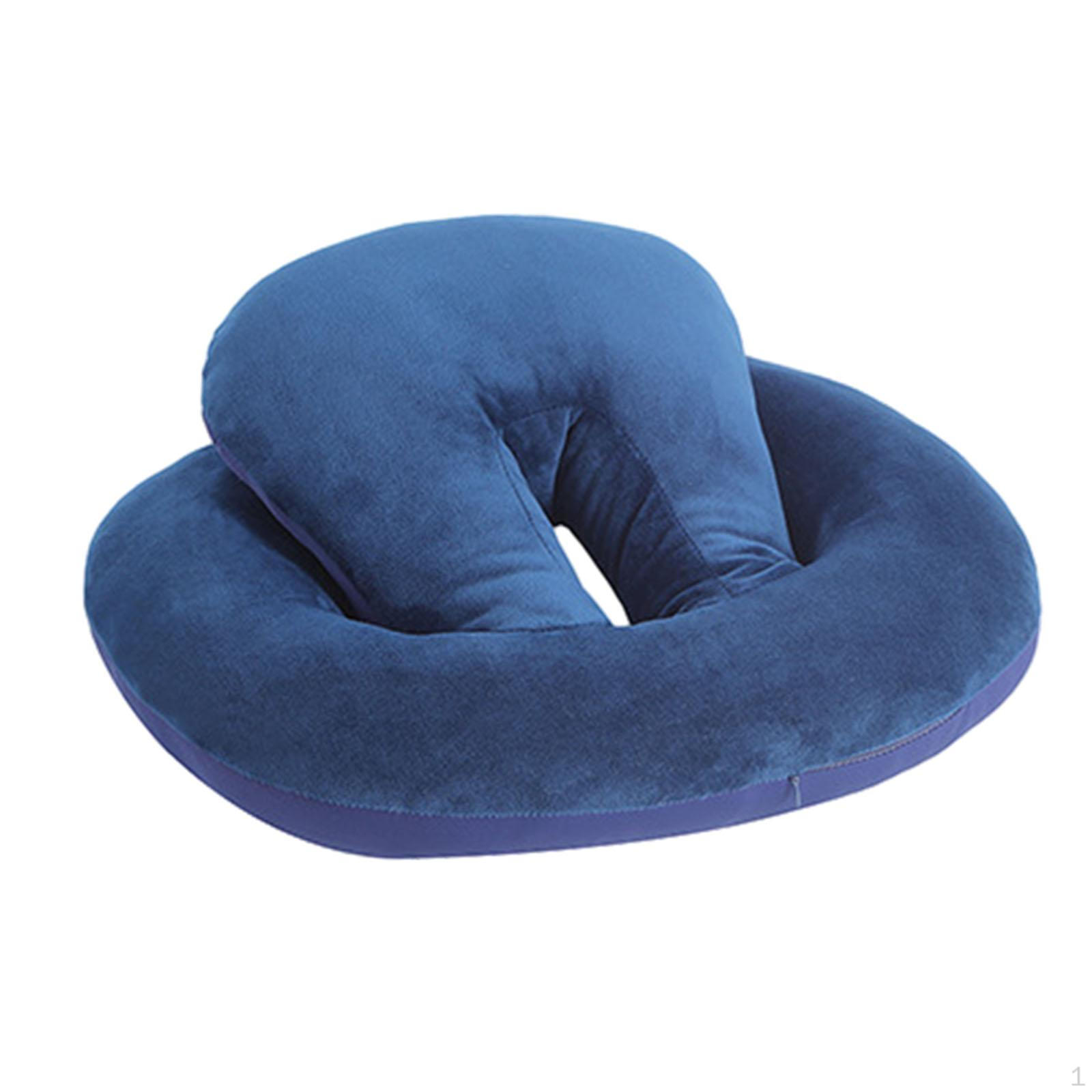 

Cozy Memory Foam Travel Pillow for Neck Support тёмно-синий