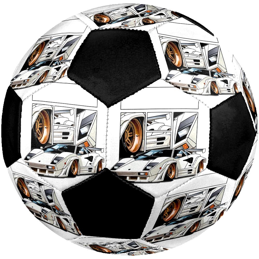 Racing Theme Size 5 Soccer Ball, Suitable for Both Indoor and Outdoor Matches, a Gift Suitable for Everyone.