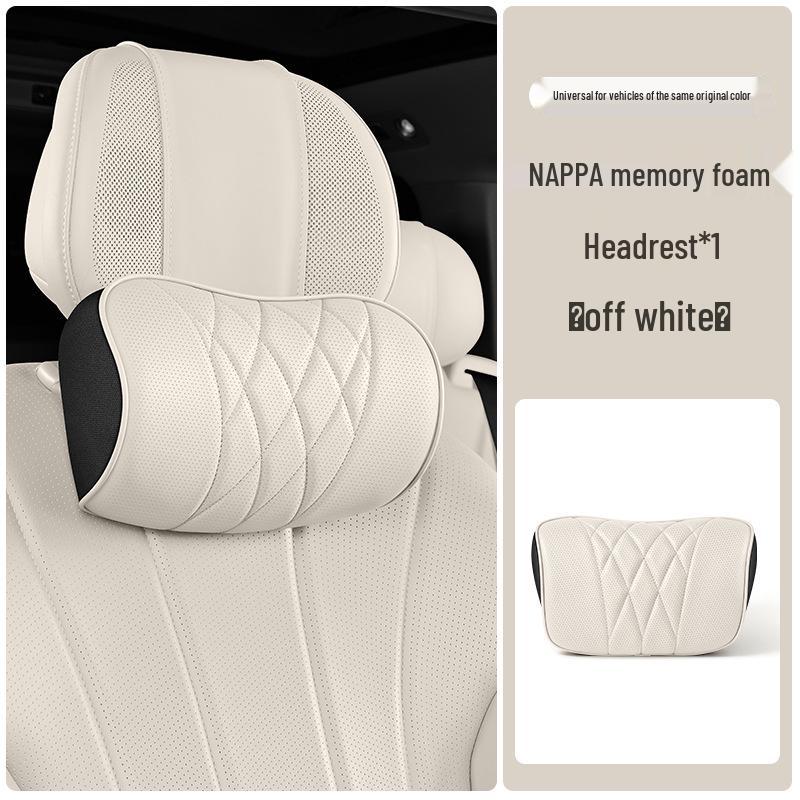 Nissan Car Headrest and Lumbar Support Cushion - For Sylphy, Teana, Qashqai Neck and Lumbar Protection