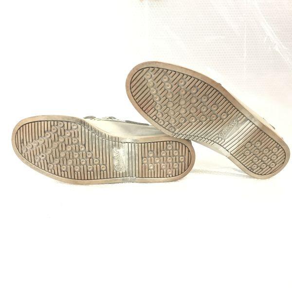 Hergestellt in Spanien PARABOOT MARINE Leder Mokassin Deckschuhe Herren 9 27.5 Weiß Slipper(GEBRAUCHT)