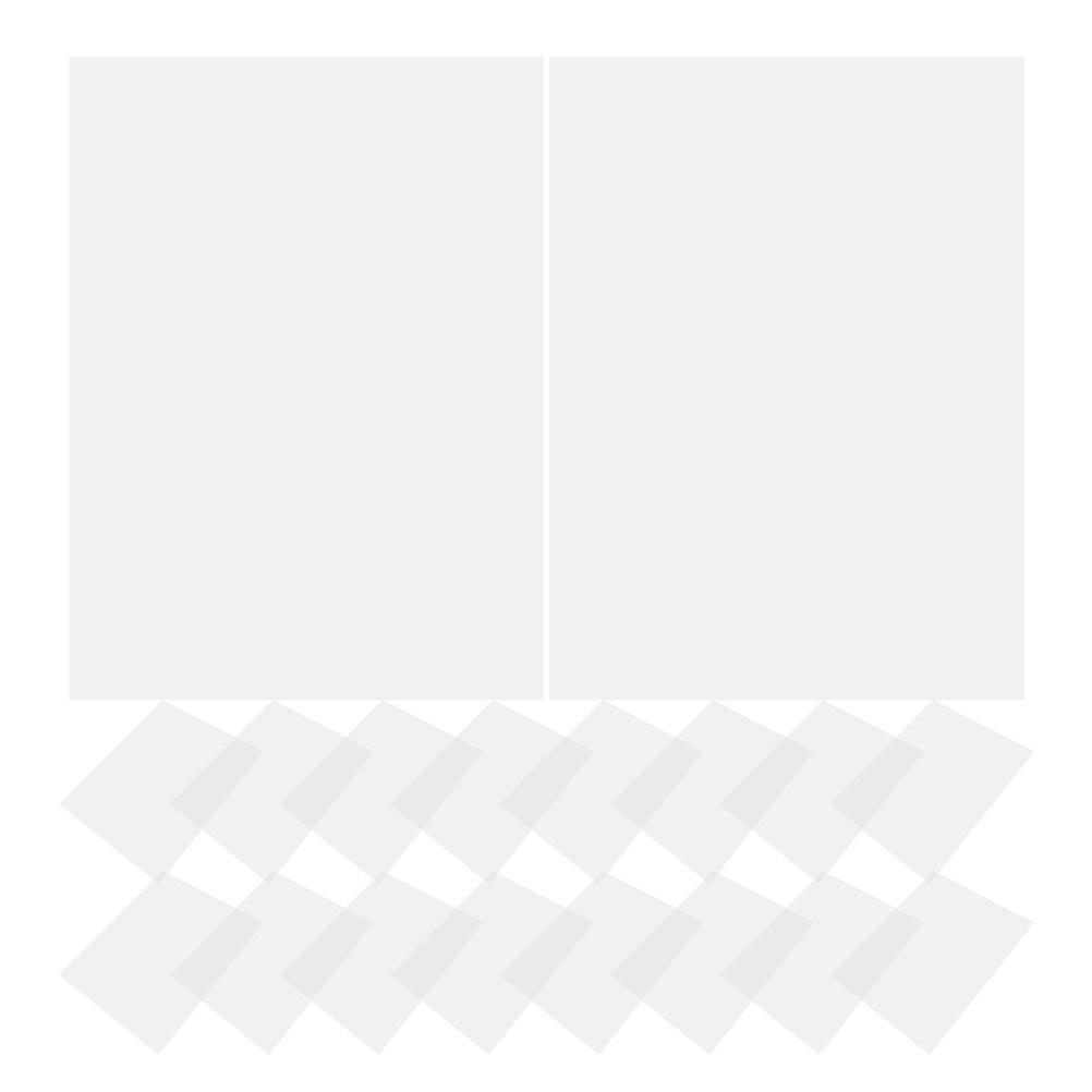 60Pcs Reusable Flower Press Refill Paper Absorbent Lining Sheets for Pressing Flowers DIY Art Scrapbook Craft Blotting Paper