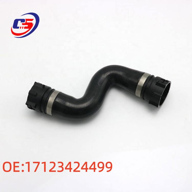 Compatible BMW X3 E83 Radiator Coolant Hose - Rubber OE17123424499