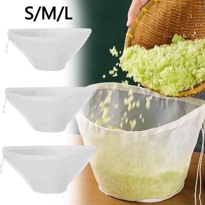 Reusable Soy Milk Bags with Closed Edges Cheesecloth Bags Mesh Bag  For Stock Cooking