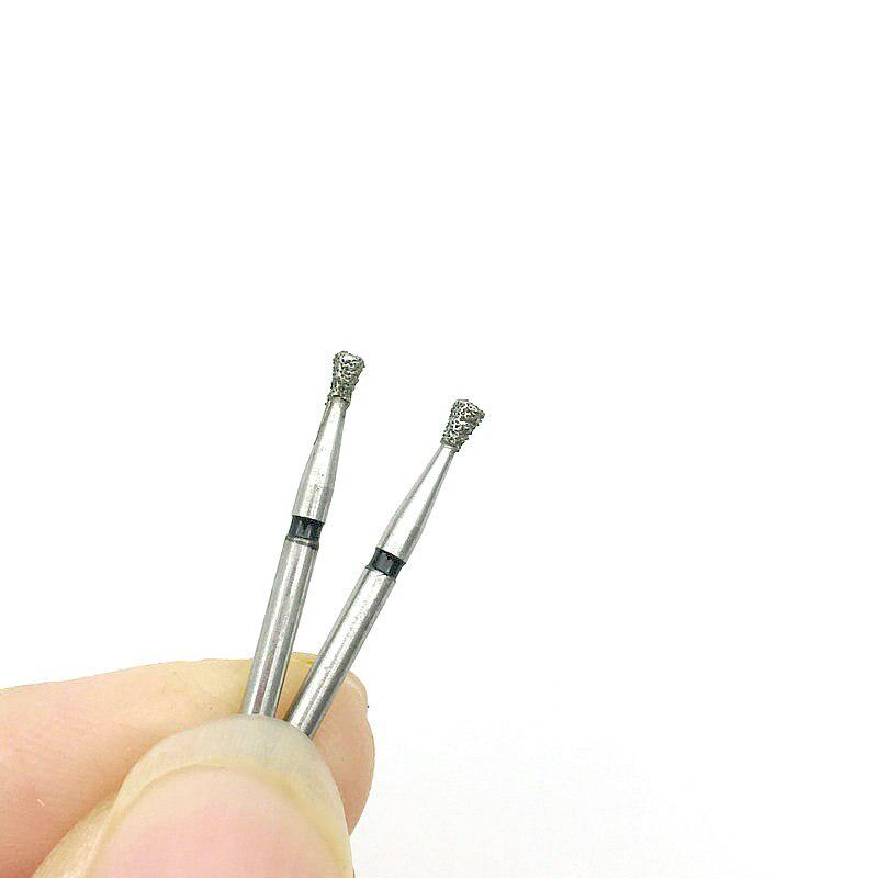 10ks zubní diamantové frézy vrtačka Super hrubé zubní frézy střední FG 1,6M pro vysokorychlostní násadce SI-48S