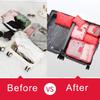 6pcs Travel Organizer Storage Bags Portable Travel Suitcases Organizer Travel Bag for Women Luggage Organizer Clothes Shoes Bag