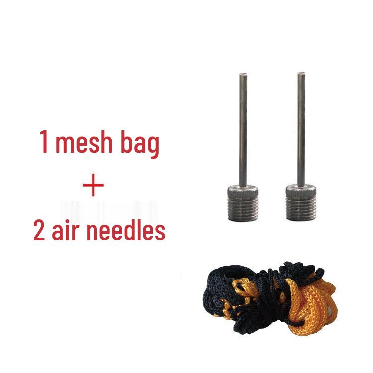 High-Pressure Portable Ball Pump Kit with Needles and Mesh Bag
