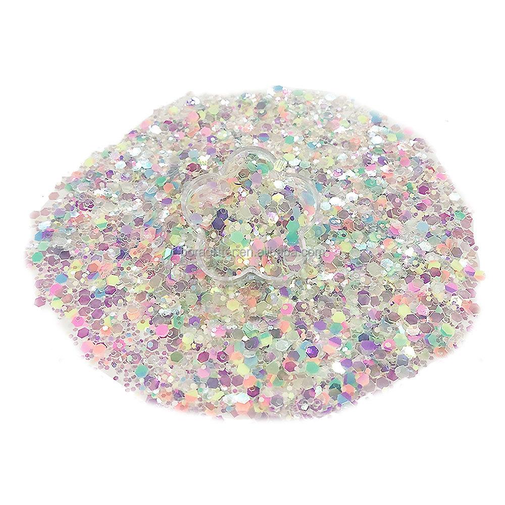 2022 Autumn&Winter Gorgeous Nail Accessories Sequins Bulk Glitter Powder Nail Stickers