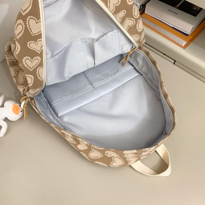 Студенческий школьный рюкзак с принтом Love — фото 7