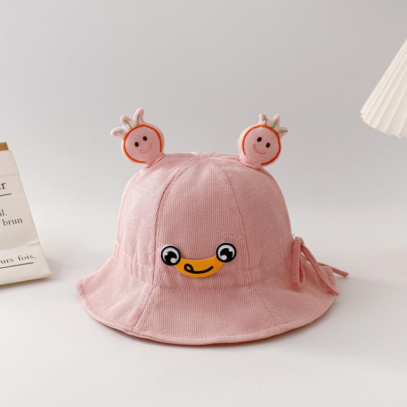 Cute Banana Eyes Sun Hat For Infants Cotton Fisherman Cap For Baby Boys And Girls