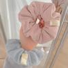 Vintage Einfarbige Kordstreifen Scrunchies Elastische Haarbänder für Damen Mädchen Süße Haaraccessoires Pferdeschwanz Kopfschmuck