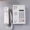 Kabelgebundenes Festnetztelefon Festnetz-Schreibtisch-Festnetztelefon Geräuschunterdrückung Anrufe Geeignet für Zuhause Hotel Büro