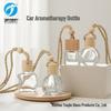 Compact Cross-Border Glass Car Aromatherapy Pendant Bottle for Essential Oils