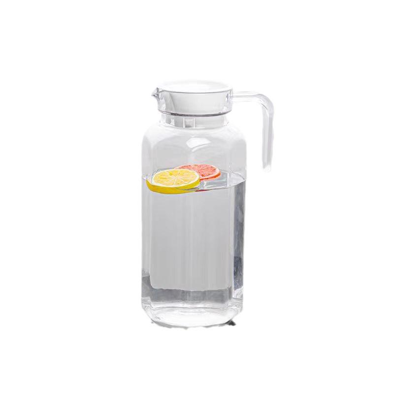 Large Capacity Cold Water and Beverage Kettle - High-Temperature Resistant Acrylic Plastic for Commercial Use